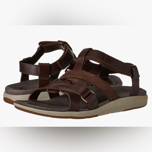 Merrell Women's Kalari Shaw Strap Brown Sandal - Picture 1 of 8
